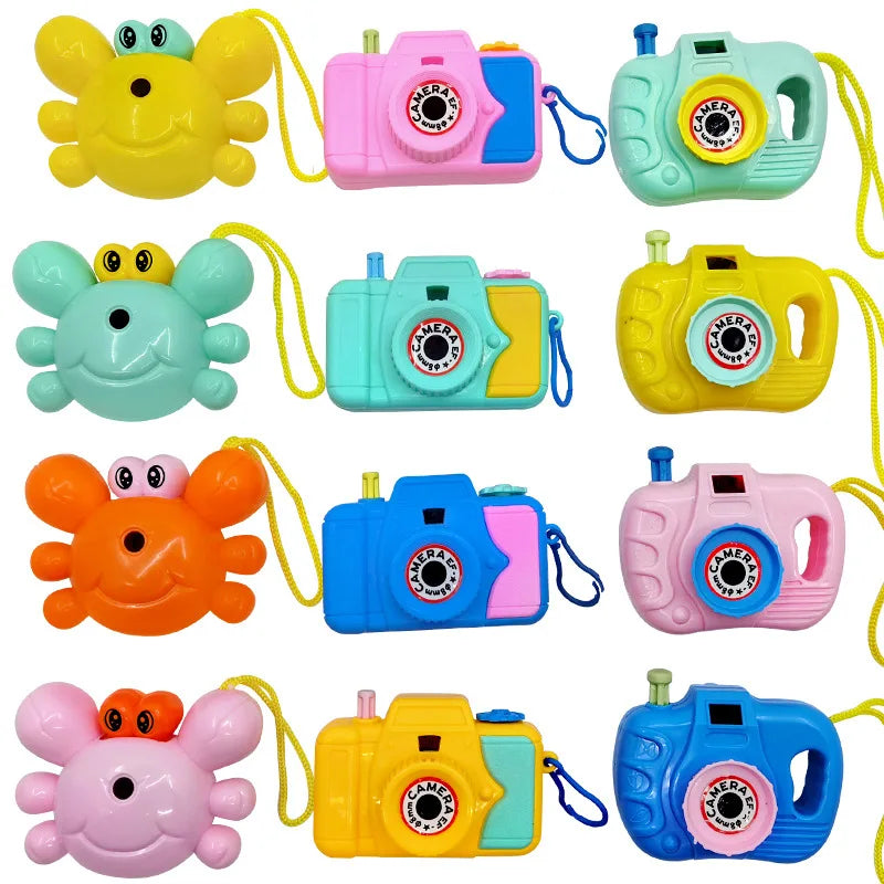 5pcs Mini Cartoon Animal Pattern Camera Toy Kids Birthday Party Favor Carnival Gift Boy Girl School Reward Goodie Filler