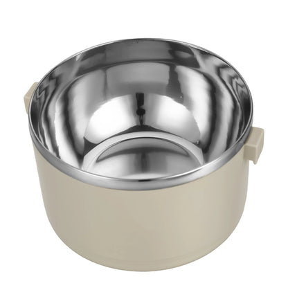 Portable 2/3/4 Layers Picnic Box Outdoor Camping Stainless Steel Insulated Lunch Box Large Capacity Circular Lunch Box With Lid