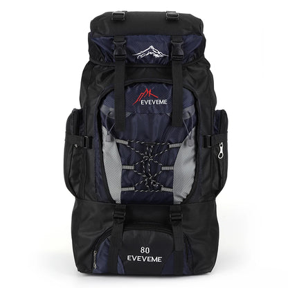 80L Outdoor Mountaineering Backpack For Men And Women Cycling Backpack For Men Women Sports Backpack Leisure Travel Backpack