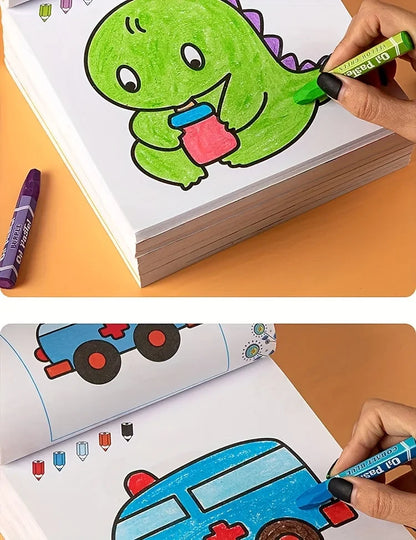 160 Pages of Painting And Graffiti Coloring Book to Learn Art, Painting, Enlightenment, And Improve Understanding Ability