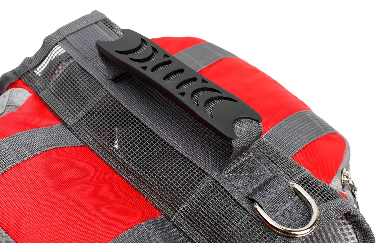 Portable dog backpack, snack bag, dog training bag, storage bag, backpack, travel bag, reflective tape backpack and back pocket