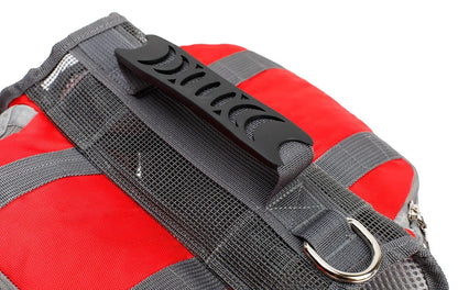 Portable dog backpack, snack bag, dog training bag, storage bag, backpack, travel bag, reflective tape backpack and back pocket
