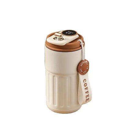 Smart Thermos Bottle Water Digital Led Temperature Coffee Mug Cup Stainless Steel Tumbler Vacuum Flask for Camping Christmas