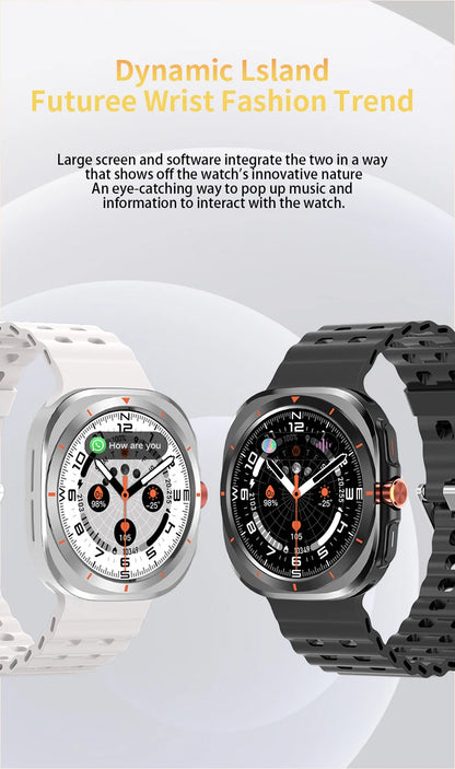 LAXASFIT 2025 New Smart Watch GT7 Ultra Men's Multifunctional Sports Fitness Tracker Health Ladies Smartwatch Gift