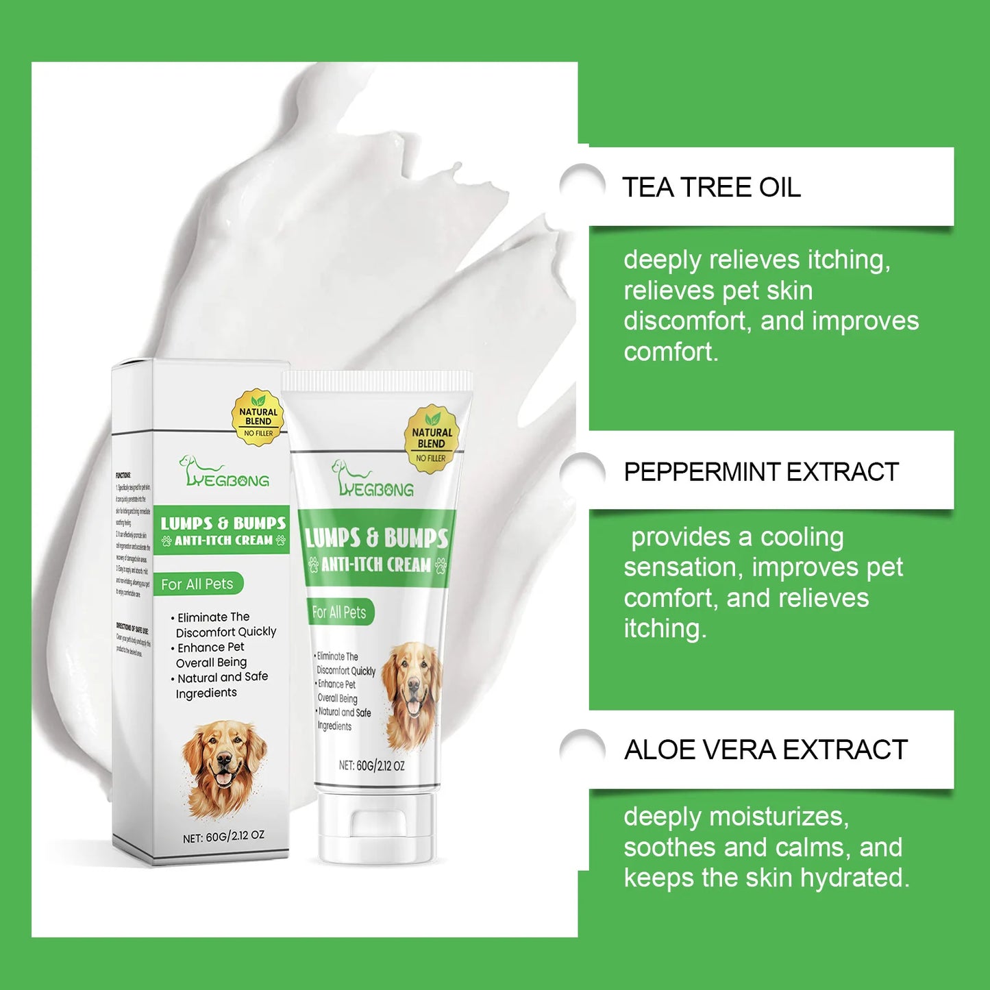 Cat Hair Regrowth Liquid Dog Hair Loss Treatment Promote Cat Hair Growth Pet Skin Repair Relieve Itching Pet Skin Repair Essence