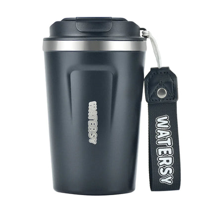 380ML Coffee Cup Stainless Steel Thermal Mug Double Wall Vacuum Insulated Water Bottle Office Home Portable Travel Car Mug