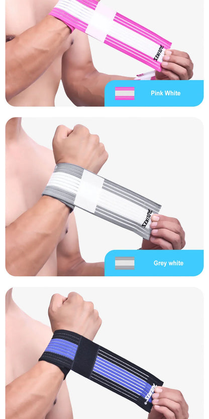 AOLIKES Elastic Wrist Support Band, Wrap Breathable Wrist Brace, Adjustable Wrist Strap, Hand Brace Wraps Breathable Wristband