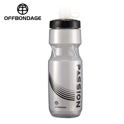 OFFBONDAGE 710ml Bicycle Bottle Mountain Road Bike Water Bottle Outdoor Sports Plastic Portable Large Capacity Drink Cycling
