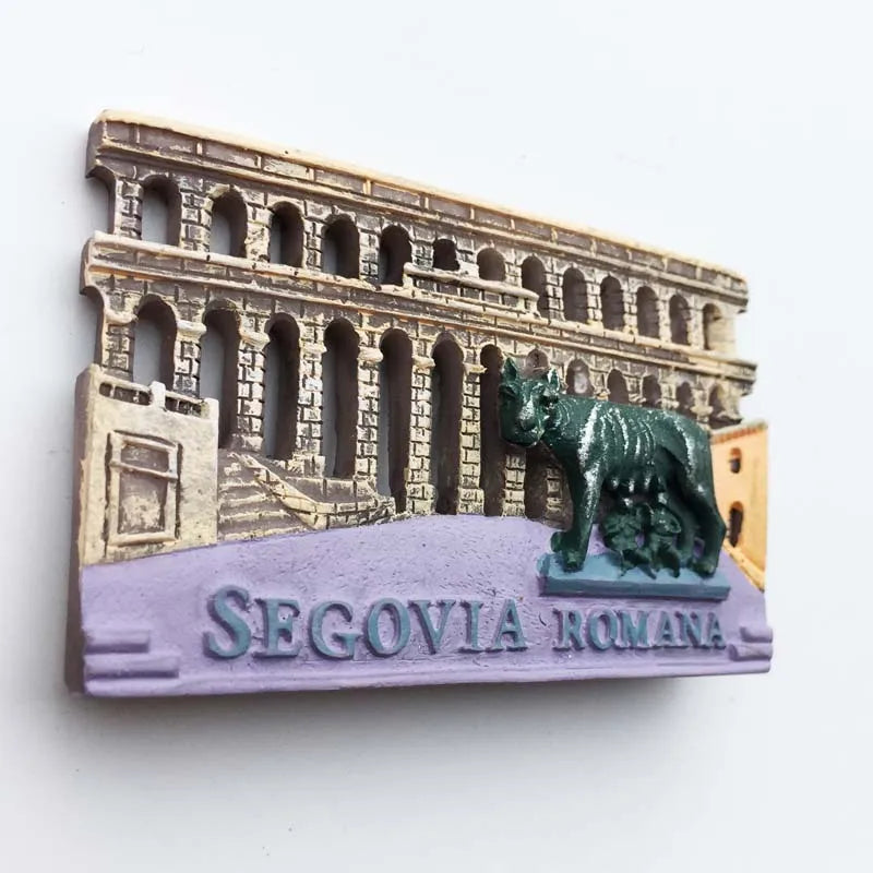 Europe Spain 3D Refrigerator Magnet Tourist Souvenirs Stickers,Home & Kitchen Decoration Fridge Magnet Message Sticker