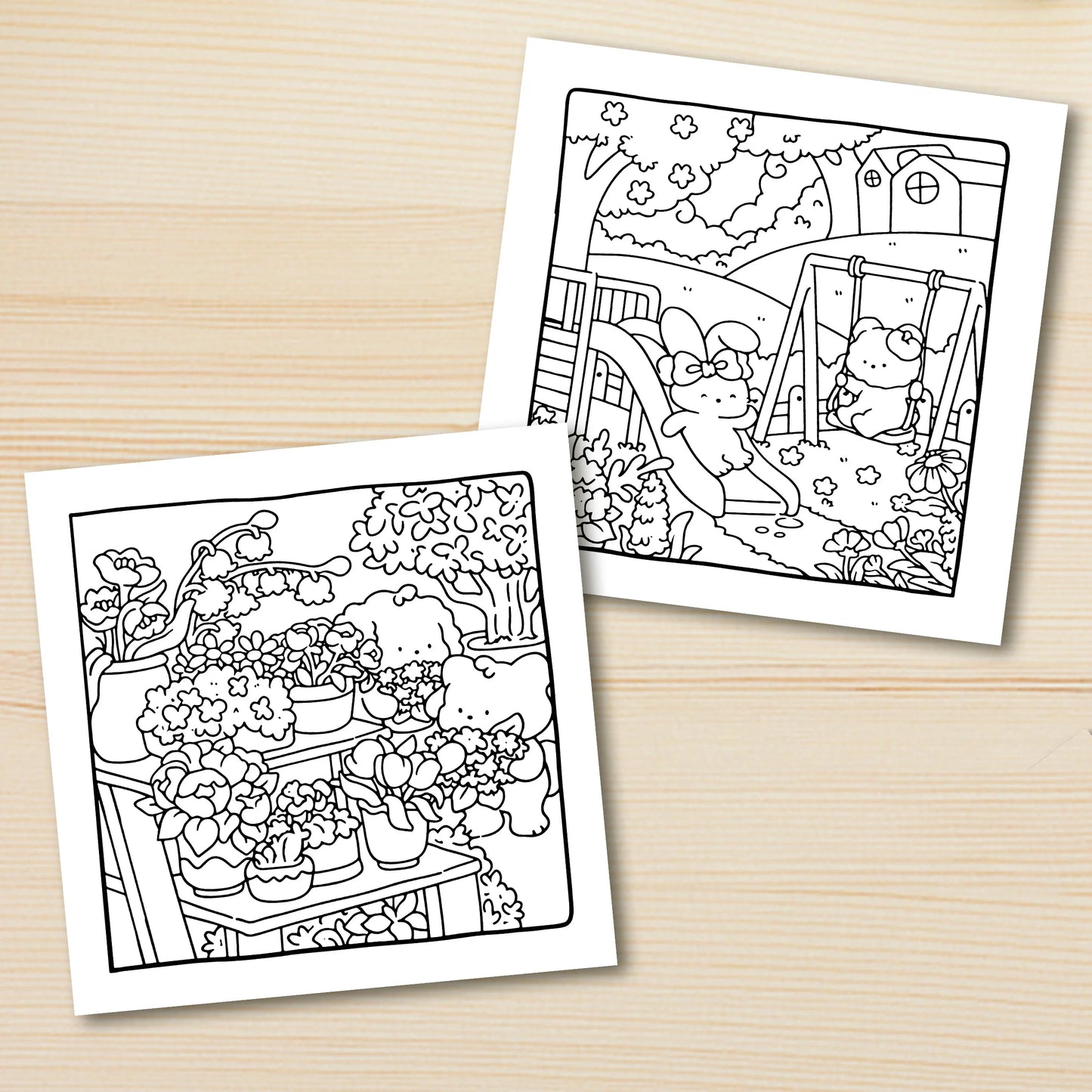 COZY NATURE Bold-easy Patterns Coloring Book for Adults Cute Drawing Book Perfect Gift for Party and Birthday