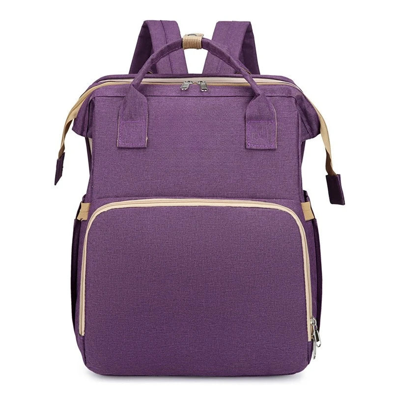 The 2025 New Folding Backpack Bed Is A Portable Baby Bed for Travel and Outings, As Well As A Pressure-resistant Backpack Bed