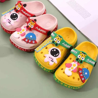 Cartoon Baby Soft-Sole Sandals – Ultra-Light Non-Slip Infant Closed-Toe Sandals for Boys and Girls, Beach Shoes