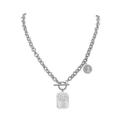 Choker On Neck Hip Hop Charms Punk Chain Necklace For Men Large Women Jewelry Gifts Wholesale