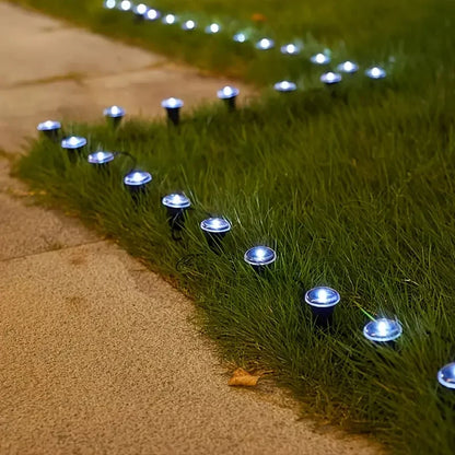 Garden Solar Lights, Waterproof String Lights for Lawn Paths, Camping, Birthday Parties, Holidays and Decorations