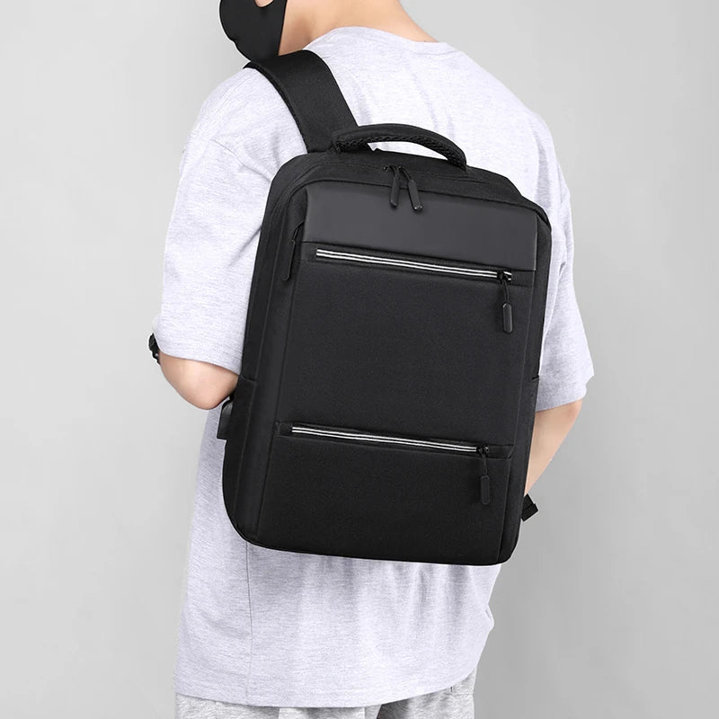 Business Laptop Backpack, Large Capacity Travel Bag with Adjustable Shoulder Straps for School, Outdoor, Travel Use