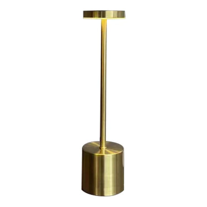 Table Lamp LED Rechargeable Touch Metal Writing Lamp Bedside Creative Ambient Lights Bar Outdoor Decoration Night Lightings 2024