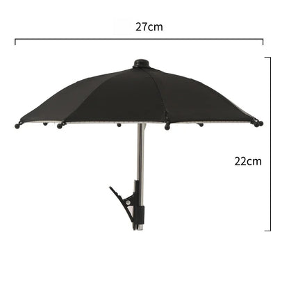 Mobile Phone Sunshade Small Umbrella Mobile Phone Holder Outdoor Portable Cover Sunshade Holder Mobile Phone Holder Accessories