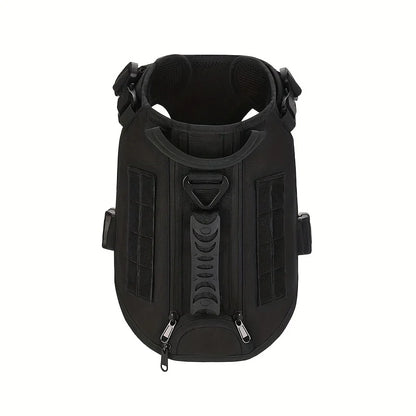Military Large Dog Harness Training Pet Vest for French Bulldog German Shepherd Malinois Tactical Harnesses For Dogs Accessories