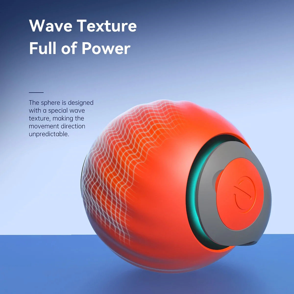 New Cat Interactive Ball Toy Faux Tail Automatic Rolling Ball Rechargeable Smart Pet Electric Toy Dog Cat Training Imitate Mouse