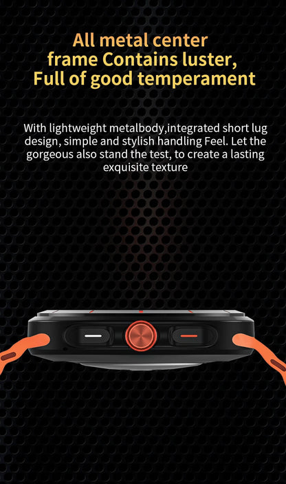 LAXASFIT 2025 New Smart Watch GT7 Ultra Men's Multifunctional Sports Fitness Tracker Health Ladies Smartwatch Gift