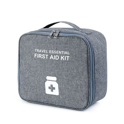 Family First Aid Kit Portable Outdoor Travel Storage Bag Household Large Capacity Layered Medicine Storage Bag