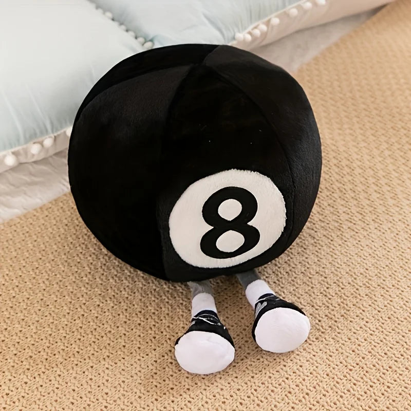 1 creative sports equipment doll, cute ball doll, fun plush toy, long legged ball doll, cartoon doll with shoes, decoration!