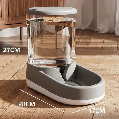 Self-refilling Pet Water Dispenser Pet Water Fountain Automatic Pet Water Food Dispenser with for Cats for Small for Kitten