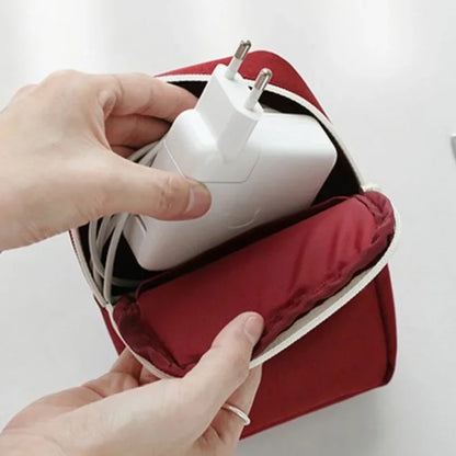 Travel Portable Charger Headphone Cable Digital Bag Storage Bag Travel Gadget Organizer Bag Electronics Accessories Storage Case