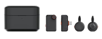 Lark M2S Wireless Lavalier Microphone with USB-C Plug  Titanium Clip, Plug-and-Play Noise Cancelling