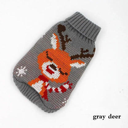 Christmas Cat Dog Sweater Pullover Winter Dog Clothes for Small Dogs Chihuahua Yorkies Puppy Jacket Pet Clothing ubranka dla psa
