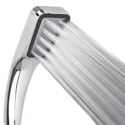 300 Holes Shower Head High Pressure Water-saving Flow Square Shower Bathroom Accessories with Chrome Nozzle