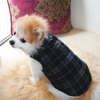 Pet Autumn Winter Warm European American Fleece Vest Costume Dog Cat Coat Waistcoat Puppy Fashion Jacket Breathable Clothes