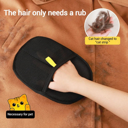 1-5pcs Pet Hair Grooming Gloves Pet Hair Remover Glove Dog Cats Hair Cleaning Gloves Pet Hair Cleanning Tool Pet Fur Hair Gloves