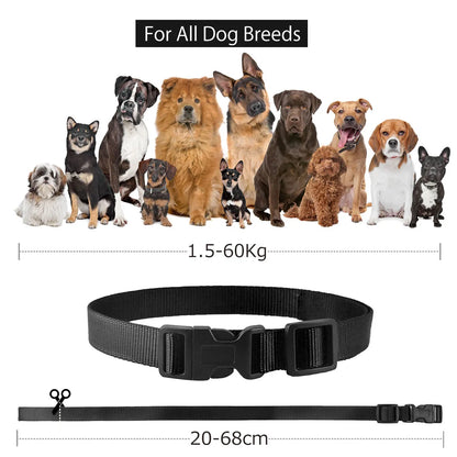 2025 Waterproof AI Intelligent Color Screen Dog Training Supplies E-shock Dog Smart Anti Bark Collar Bark Control