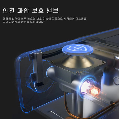 BISINNA Picnic Stove, Portable Camping Stove, Burning Like a Home Gas Burner. 3 Layers of Safety