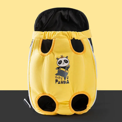 Pet Dog Hand Bag Carrier For Dogs Portable Four-legged Puppy Straddle Packs Shoulder Bag Vest Traction Rope For Yorkshire