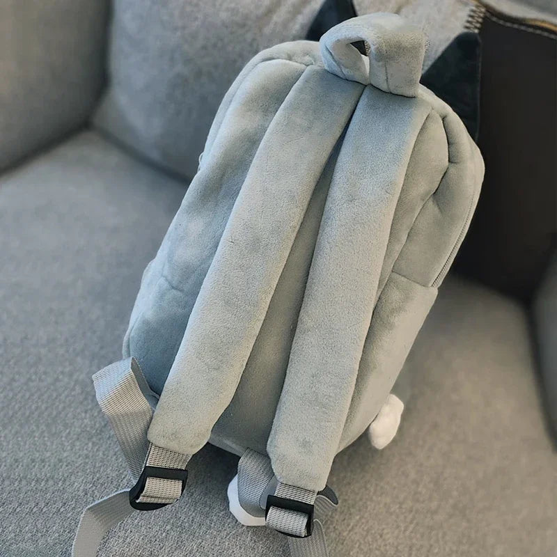 Bluey Anime Backpack Toys Bingo Muffin Cartoon Dog Mini Kindergarten Children School Bag Stuffed Plush Bag Gift For Kids