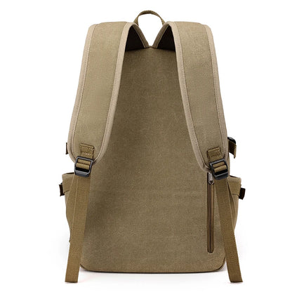 Men's large capacity travel backpack, suitable for different groups of people, adjustable shoulder strap length, multi compartme