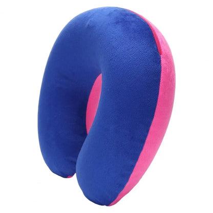 U-shaped Neck Pillow Inflatable Fatigue Relief Travel Pillow Flight Headrest Sleep U-shaped Cushion for Plane