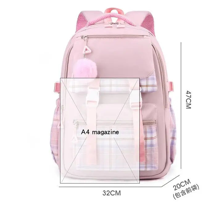 Hello Kitty Backpack for Girl Boy Student Teenager Children Rucksack Women Cute Casual School Bags
