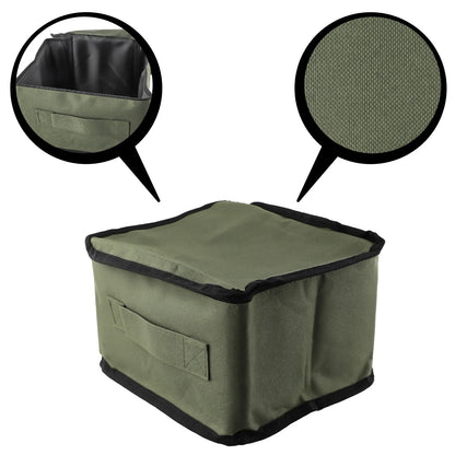 Outdoor Camping Gas Tank Storage Bag Camping Gas Canister Stove Bag Picnic Cookware Utensils Kit Bag For Travel Camping