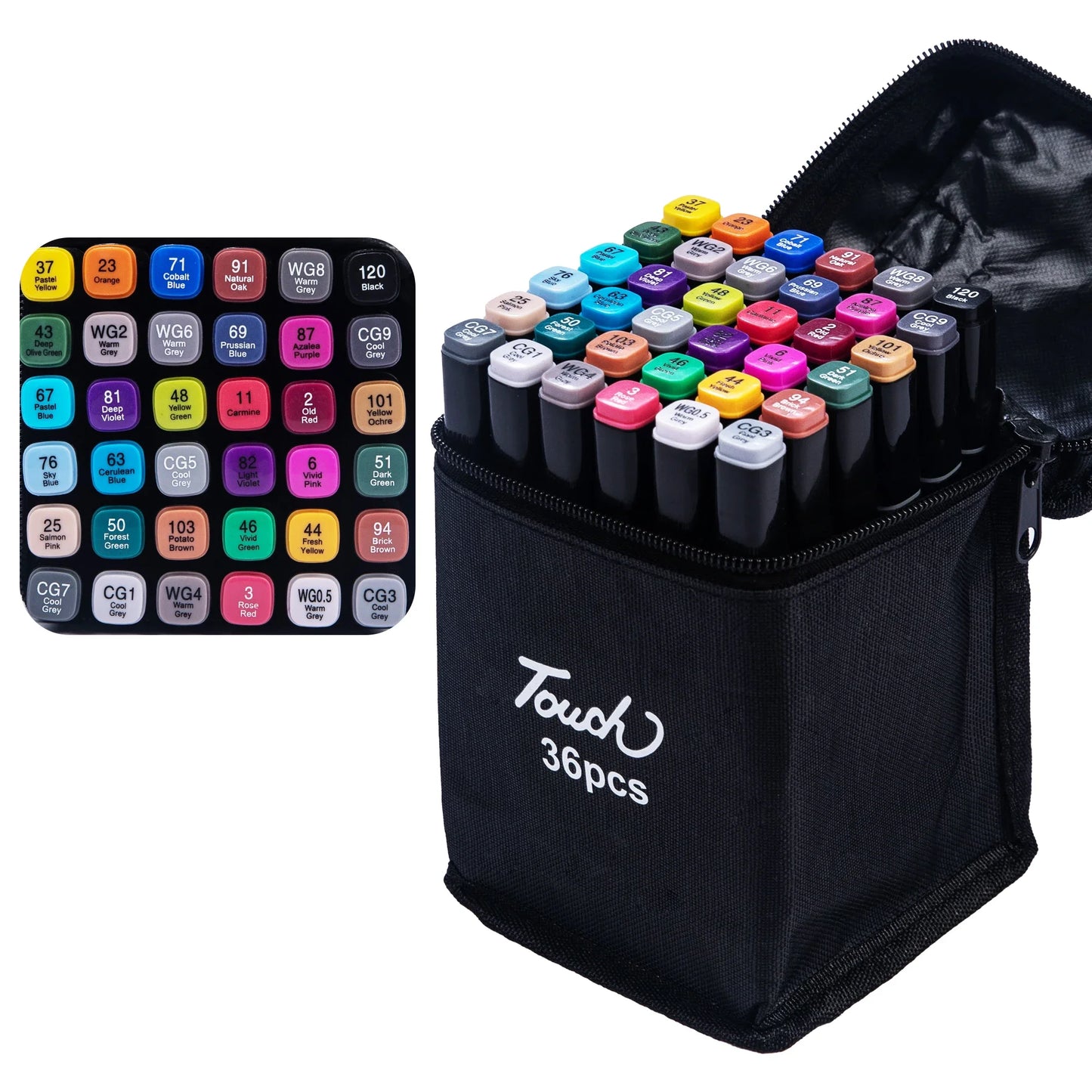 Dual Tip Alcohol Markers Brush Fine Tip Artist Painting Professional Sketch Marker Pen Graffiti Manga Drawing Tools Art Supplies
