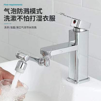 Multifunction 1080° Rotation Faucet Sprayer Head 24mm Adaptor Faucet Extender Aerator Splash Bubbler Nozzle Kitchen Tap Tools