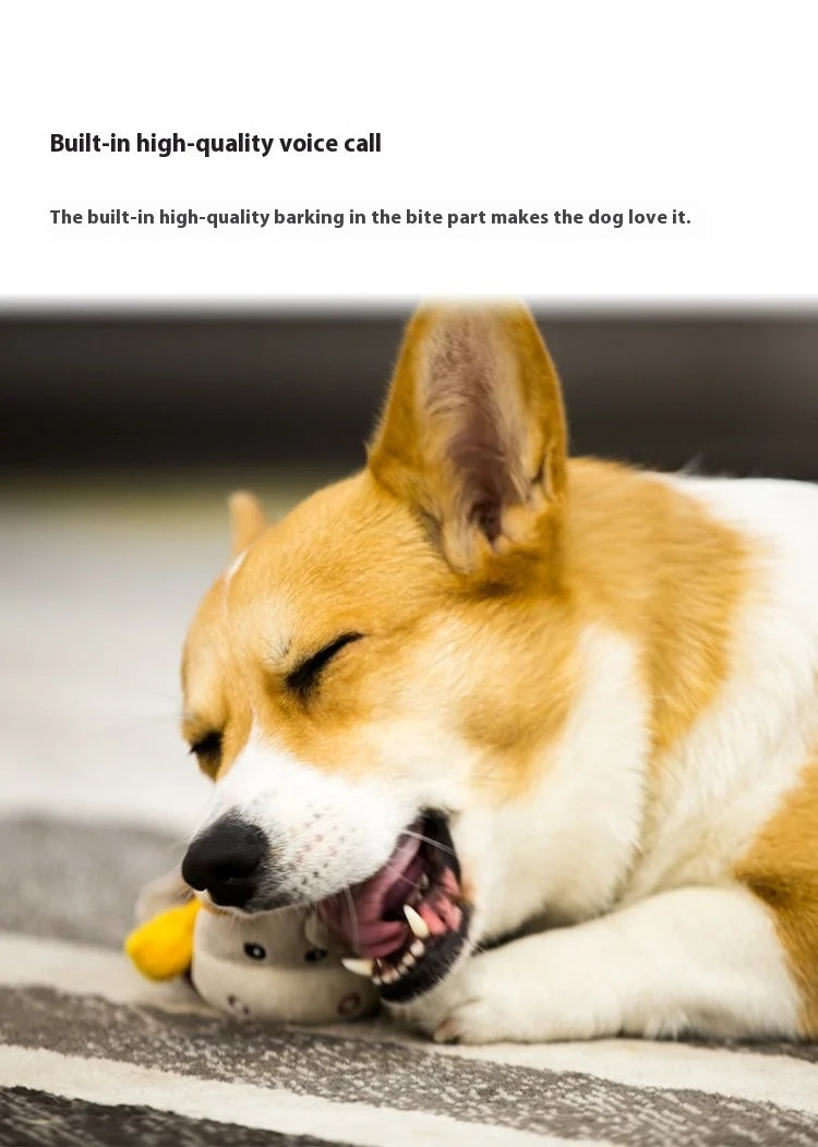 GiGwi Dog Toy Honour Series Plush Call Doll Voice Relieves Boredom Small and Medium sized Dog Puppy Pet Dog toy Sound toy gift