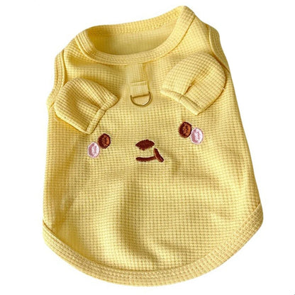 Dog Clothes for Small Dogs Thin Cute Dog Vest Puppy Clothes Breathable Chihuahua  Clothes Cat Vest Pet Supplies