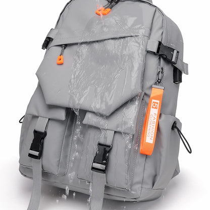 A 15.6-inch stylish, simple and high-quality water-repellent fabric with the same shoulder bag for men and women.