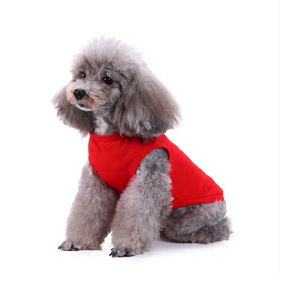 Sanrio printed pet vest made of fiber material for indoor and outdoor leisure, entertainment, cat and dog clothing