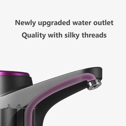 Mini Water Dispenser USB Rechargeable Wireless Water Pumping Device Portable  One Key Switch Water Pump for Camping Water Tank