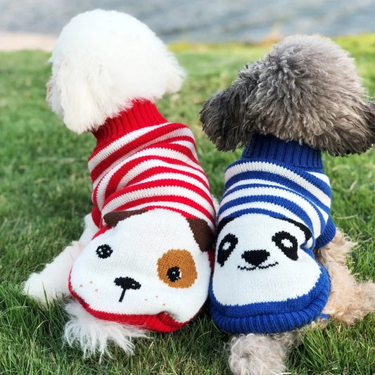 Christmas Cat Dog Sweater Pullover Winter Dog Clothes for Small Dogs Chihuahua Yorkies Puppy Jacket Pet Clothing ubranka dla psa