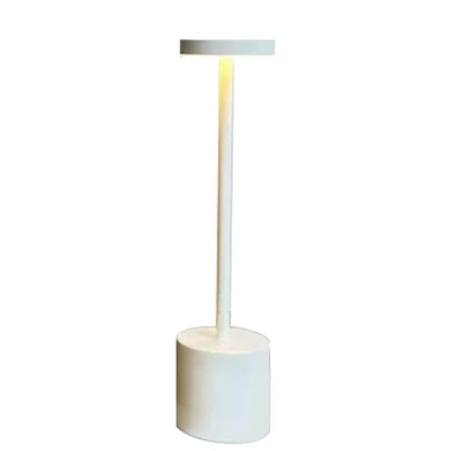 Table Lamp LED Rechargeable Touch Metal Writing Lamp Bedside Creative Ambient Lights Bar Outdoor Decoration Night Lightings 2024